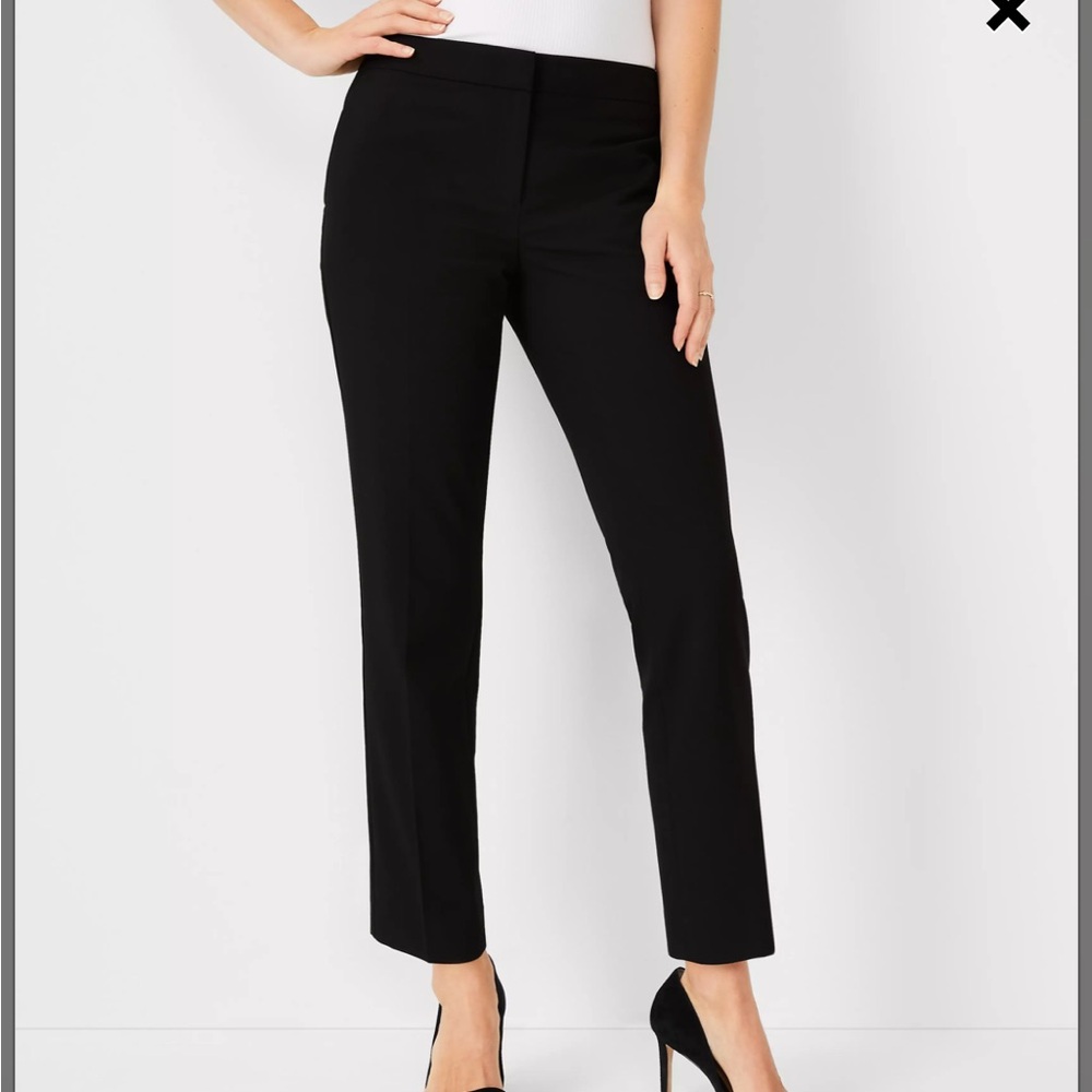 NWT Ann Taylor Classic the Ankle Black Pants